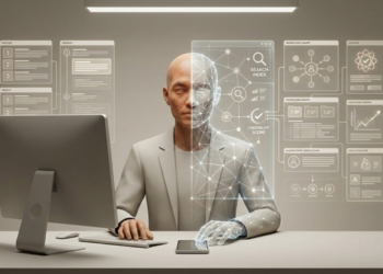 Digital Trust Capital (DTC) Main Visual: Representing the institutional management system that transforms chaotic information environments into structured, verifiable trust.